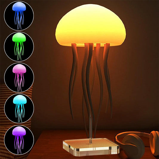 Hypnotic LED Jellyfish Mood Lamp